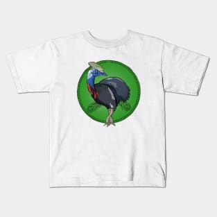 Cassowary Bird Kids T-Shirt